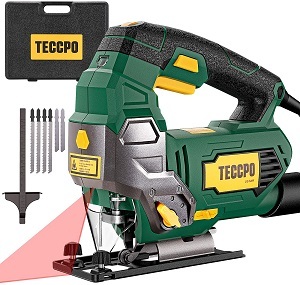 TECCPO TAJS01P Professional Jigsaw with Laser Guide